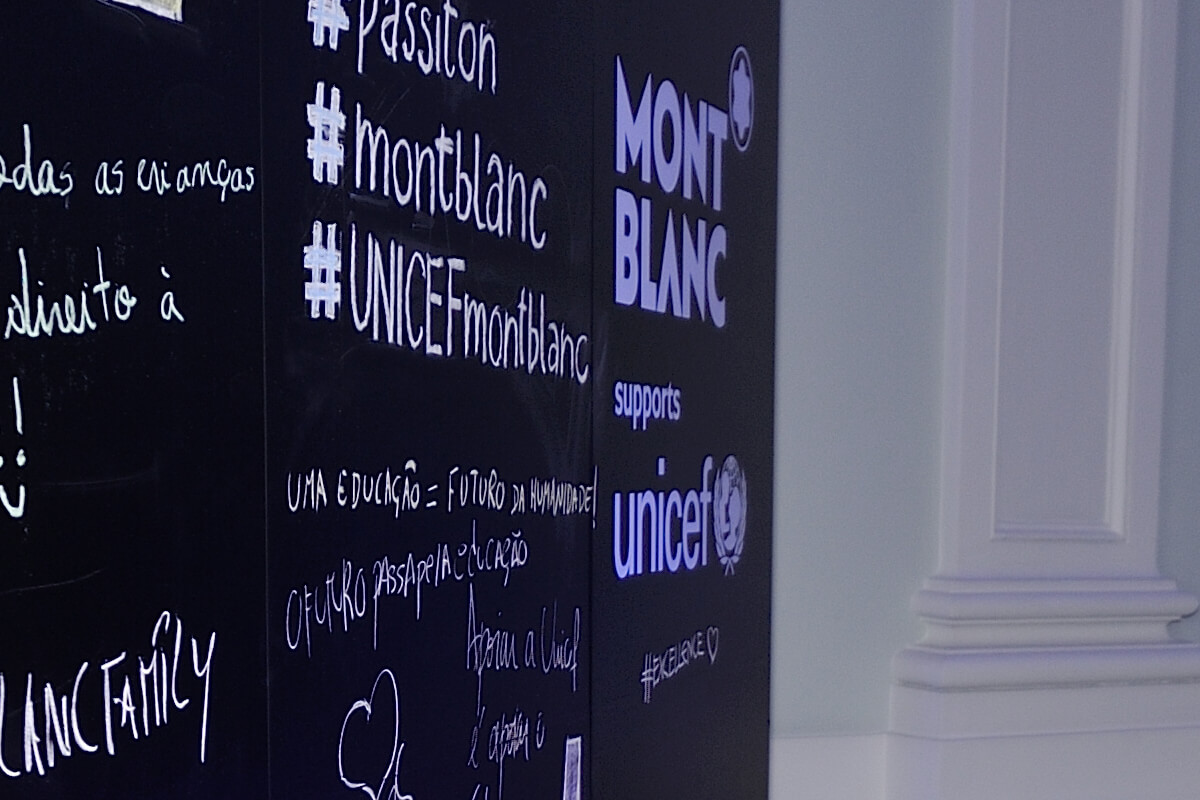 Montblanc e Unicef