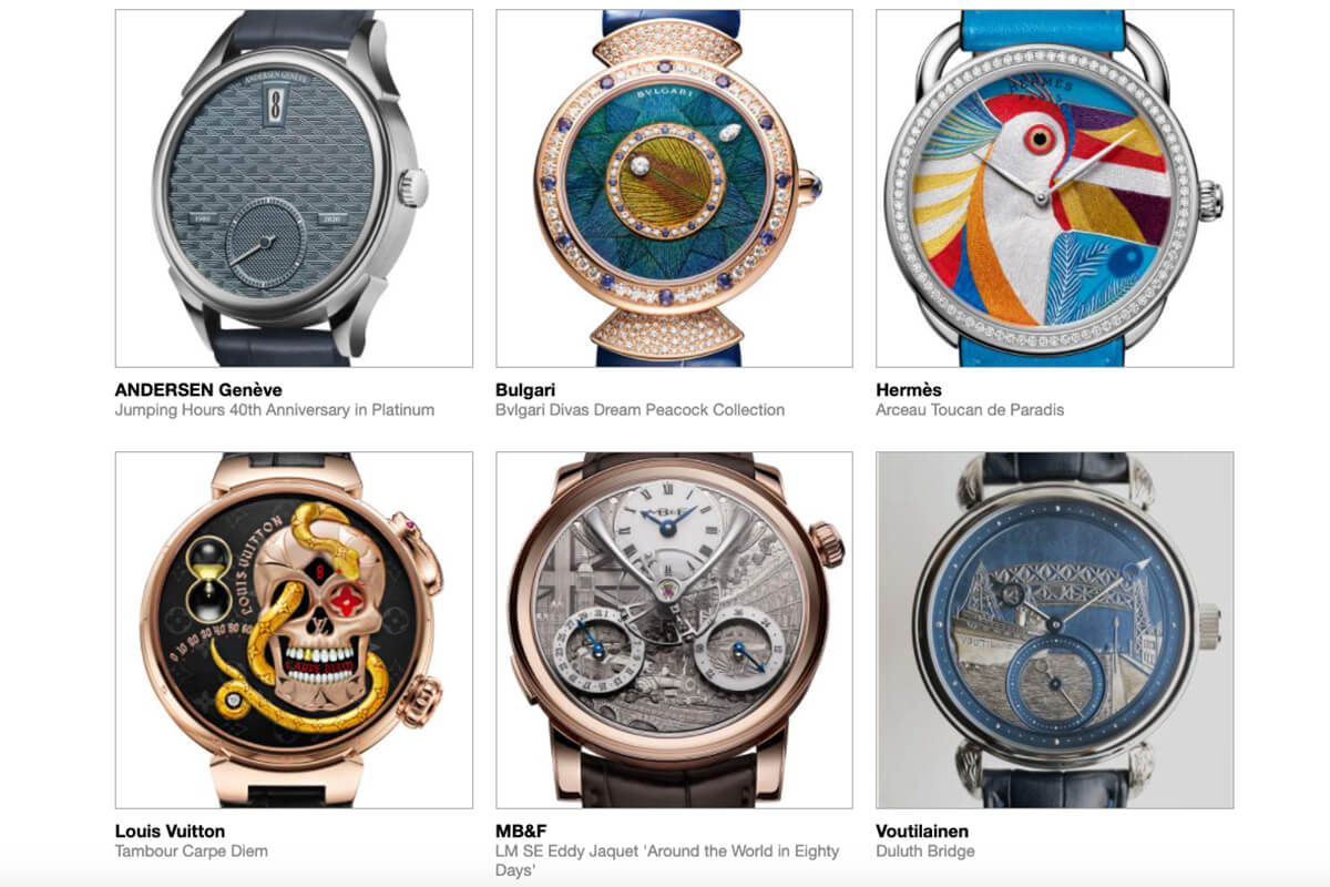 GPHG 2021 Nominated Watches: Artistic Crafts