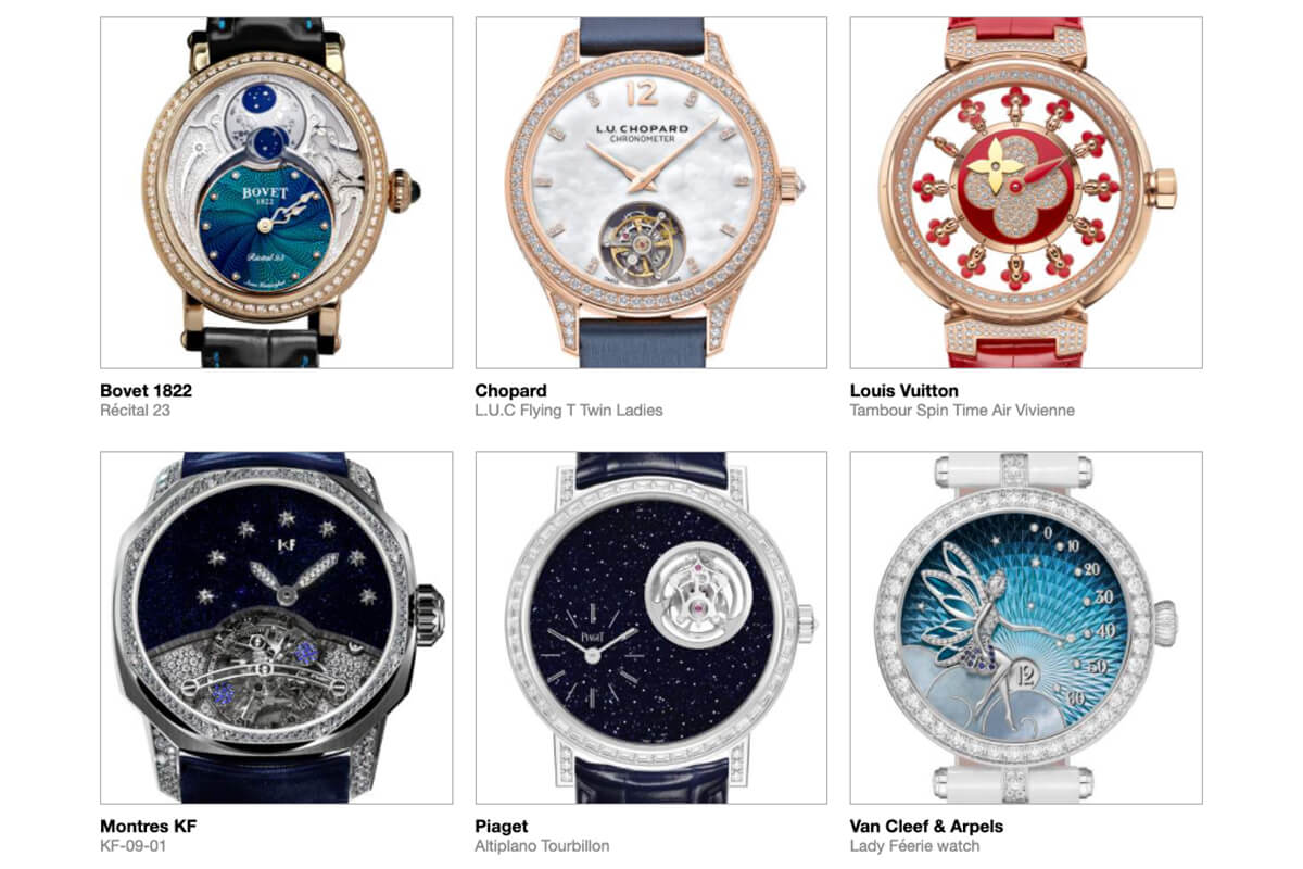 GPHG 2021 Nominated Watches: Ladies' Complications