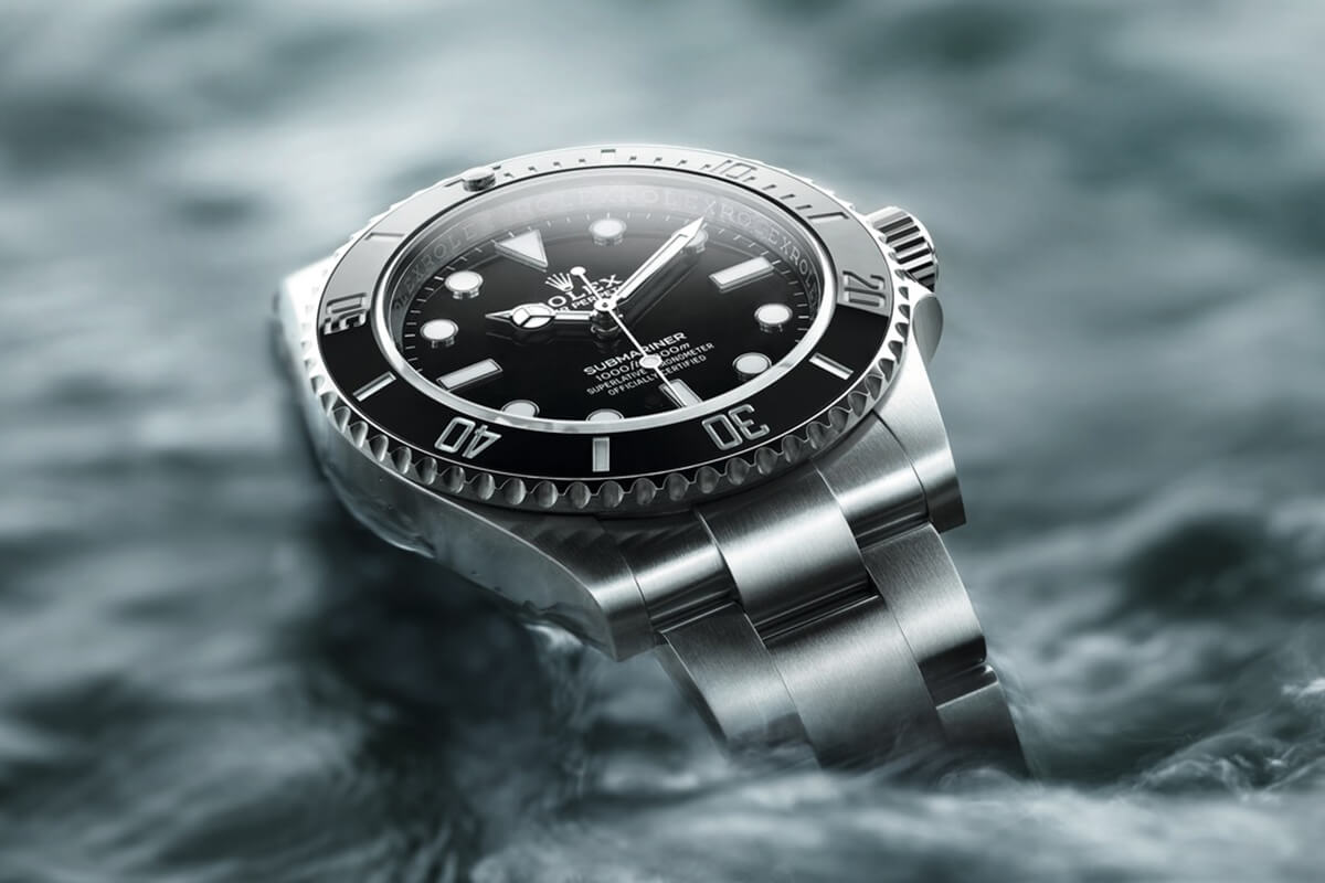 Rolex Submariner dentro de água