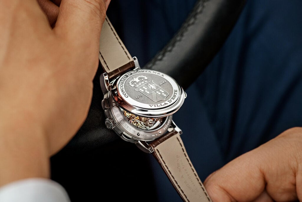 Verso do A. Lange & S&ouml;hne 1815 Chronograph