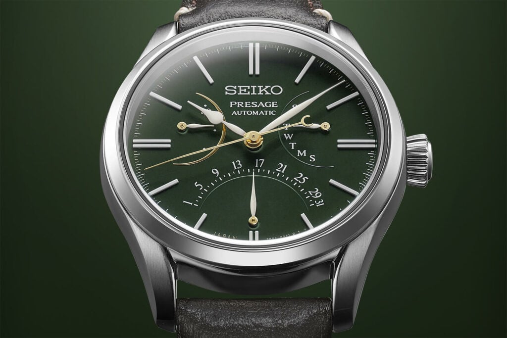 Mostrador do Seiko Presage Craftsmanship Series Urushi Dial Limited Edition