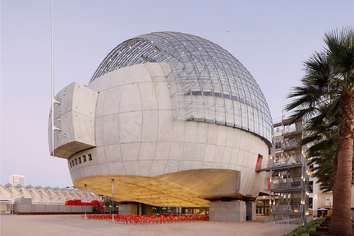 Vista exterior Academy Museum of Motion Pictures © Rolex