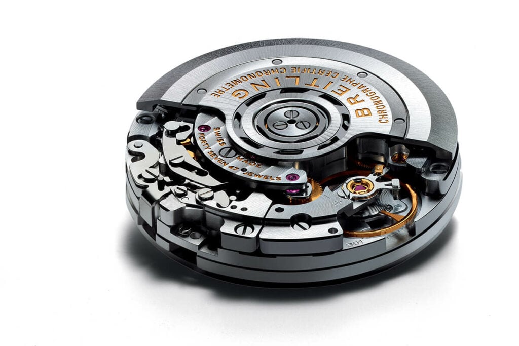 O Calibre Breitling 01