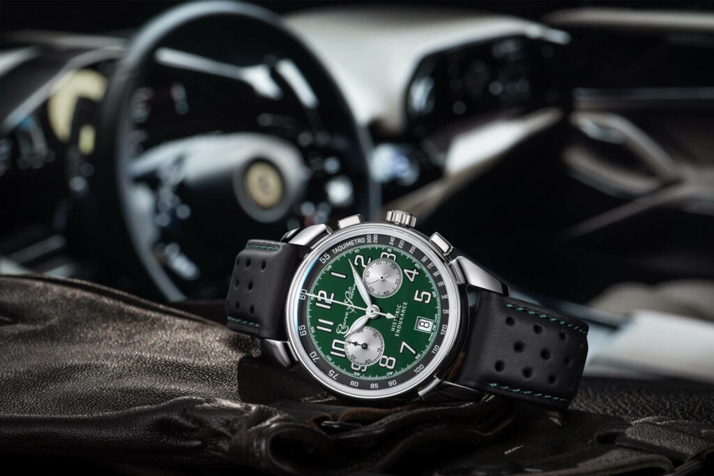 relógio pulso Cuervo y Sobrinos Historiador Cronografo Estoril classics motor racing wrist watch chronograph