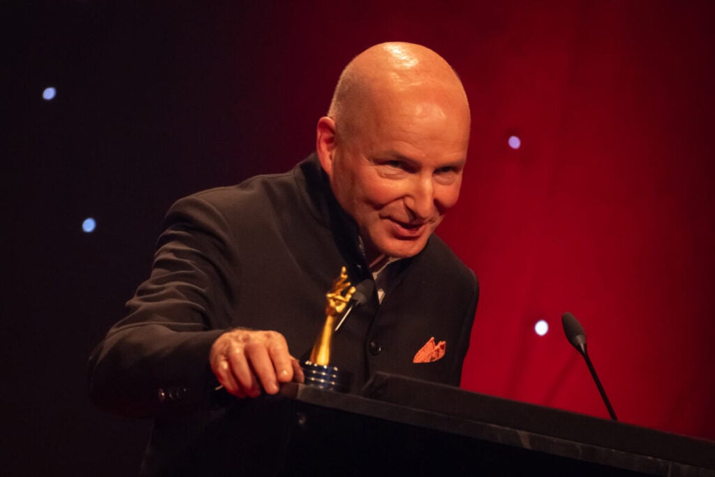 Lenda viva: Kari Voutilainen j&aacute; pode fazer uma equipa de futebol com as estatuetas ganhas no GPHG | Foto: GPHG