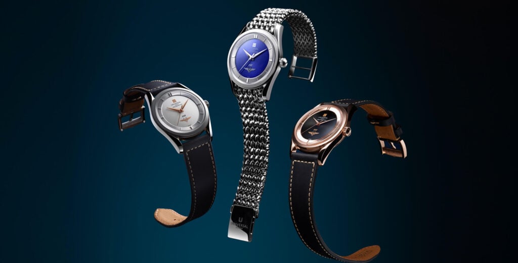 Os primeiros relógios Universal Genève da nova era: ediçãolimitada Polerouter | Foto: Universal Genève