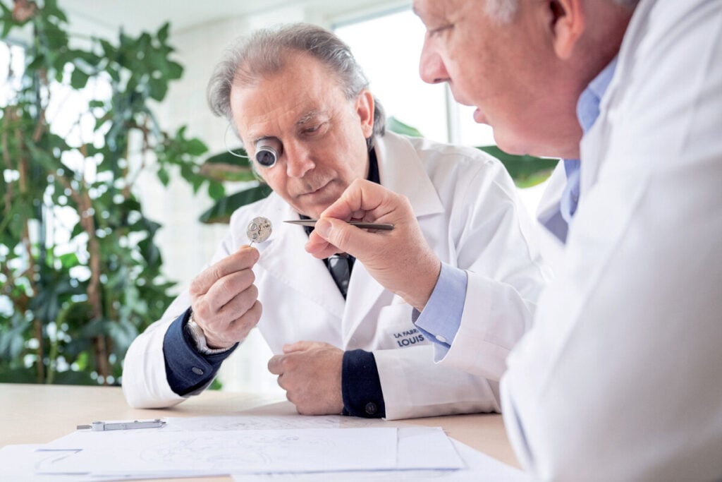 Michel Navas e Enrico Barbasini, fundadores da La Fabrique du Temps agora integrada na Louis Vuitton | Foto: LVMH