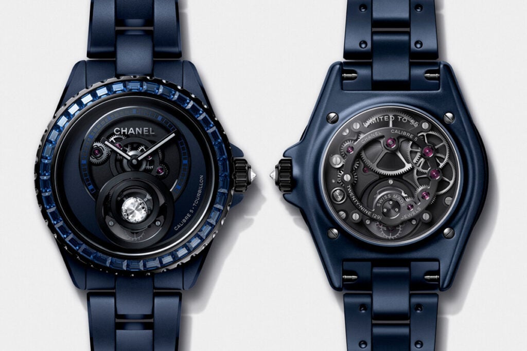 Chanel J12 Bleu Diamond Tourbillon