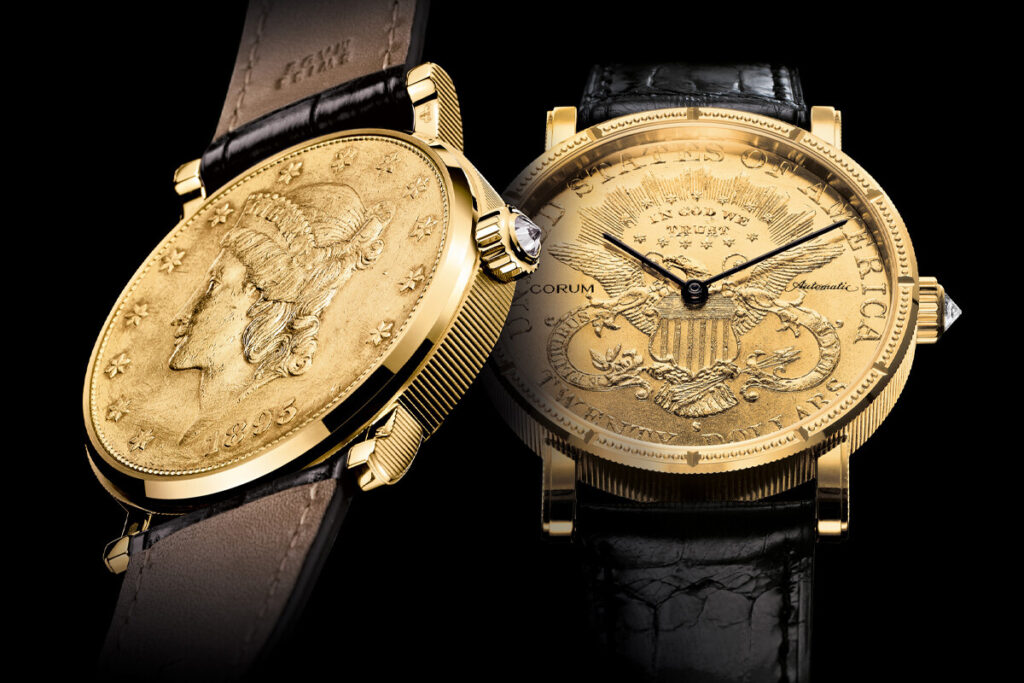 O Coin Watch tem-se mantido no catálogo da Corum desde a década de 60 | Foto: Corum