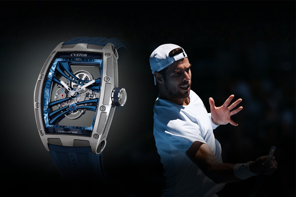 Pronto para a competição: o Cvstos Challenge K.Khachanov | Fotos: Cvstos