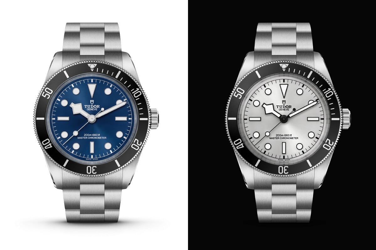 O Black Bay de 43mm está disponível em duas variantes de mostrador | Foto: Tudor