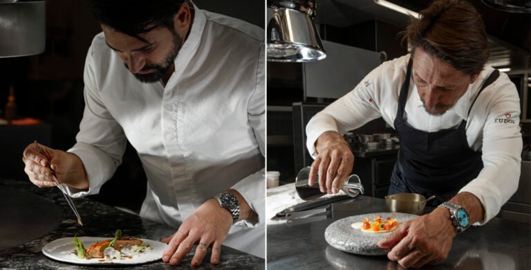 Os chefs Yoann Caloué e Franck Reynaud fizeram uma parceria com a Tudor