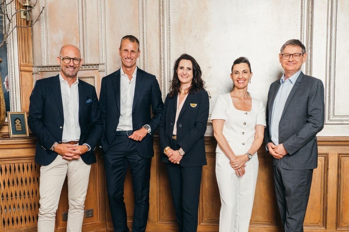 Pascal Ravessoud, Patrick Pruniaux, Ilaria Resta, Aurélie Streit e Cyrille Vigneron