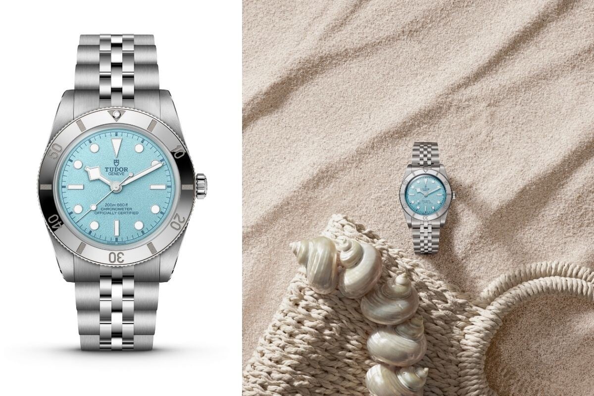 Relógios de verão: Tudor Black Bay 54 Lagoon Blue