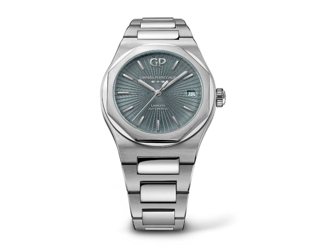 Girard-Perregaux Laureato 42mm com mostrador em esmalte Grand Feu