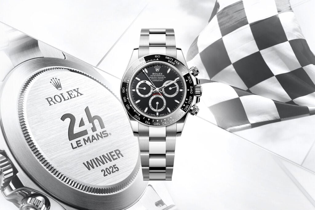O Daytona atribuido aos vencedores nas várias catagorias das 24 Horas de Le Mans | Foto: Rolex