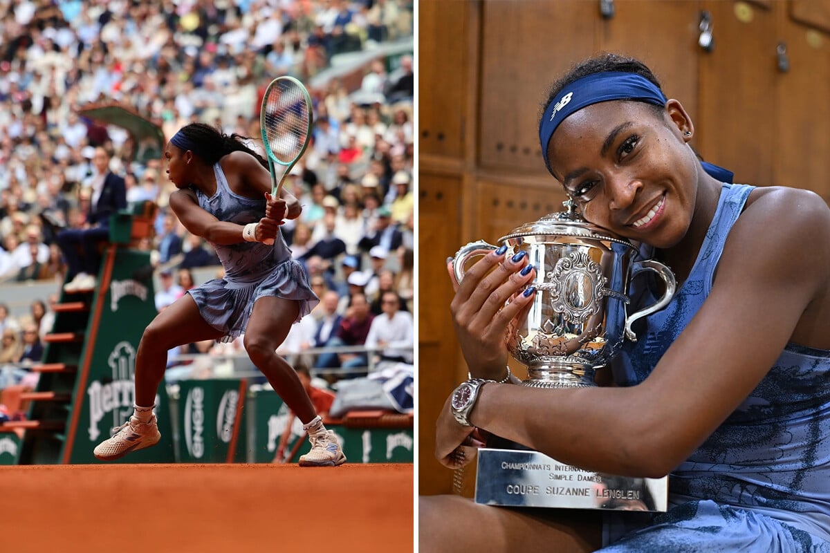 Coco Gauff ganhou o seu segundo título do Grand Slam em Roland Garros, após o do US Open em 2023; continua a usar um Oyster Perpetual de mostrador púrpura | Fotos: Rolex