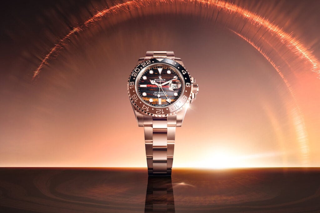 Um fabuloso novo mostrador hipnótico para o GMT-Master II | Foto: Rolex
