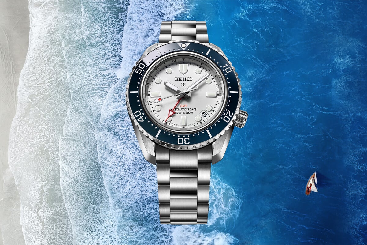 O Prospex 1968 Heritage Divers GMT da Seiko: relógio de mergulho com GMT | Foto: Seiko