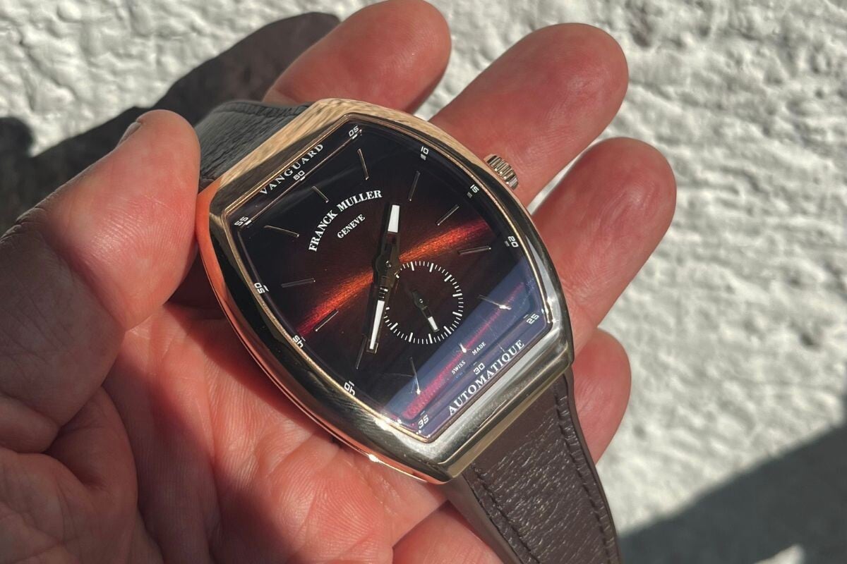 O novo Franck Muller Vanguard SFumato Slim e os seus notáveis efeitos de mostrador