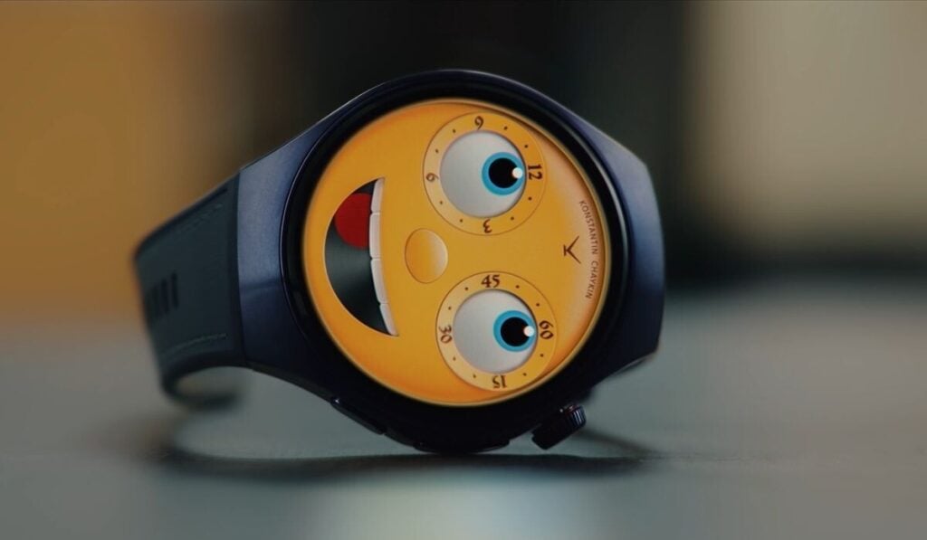 Huawei Watch 5 com mostrador amarelo de Konstantin Chaykin
