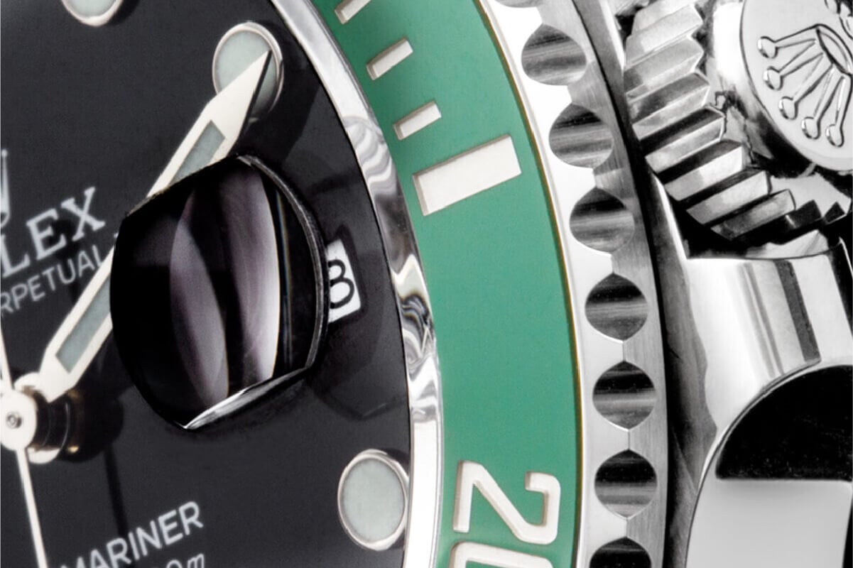 Pormenor Rolex Submariner Date