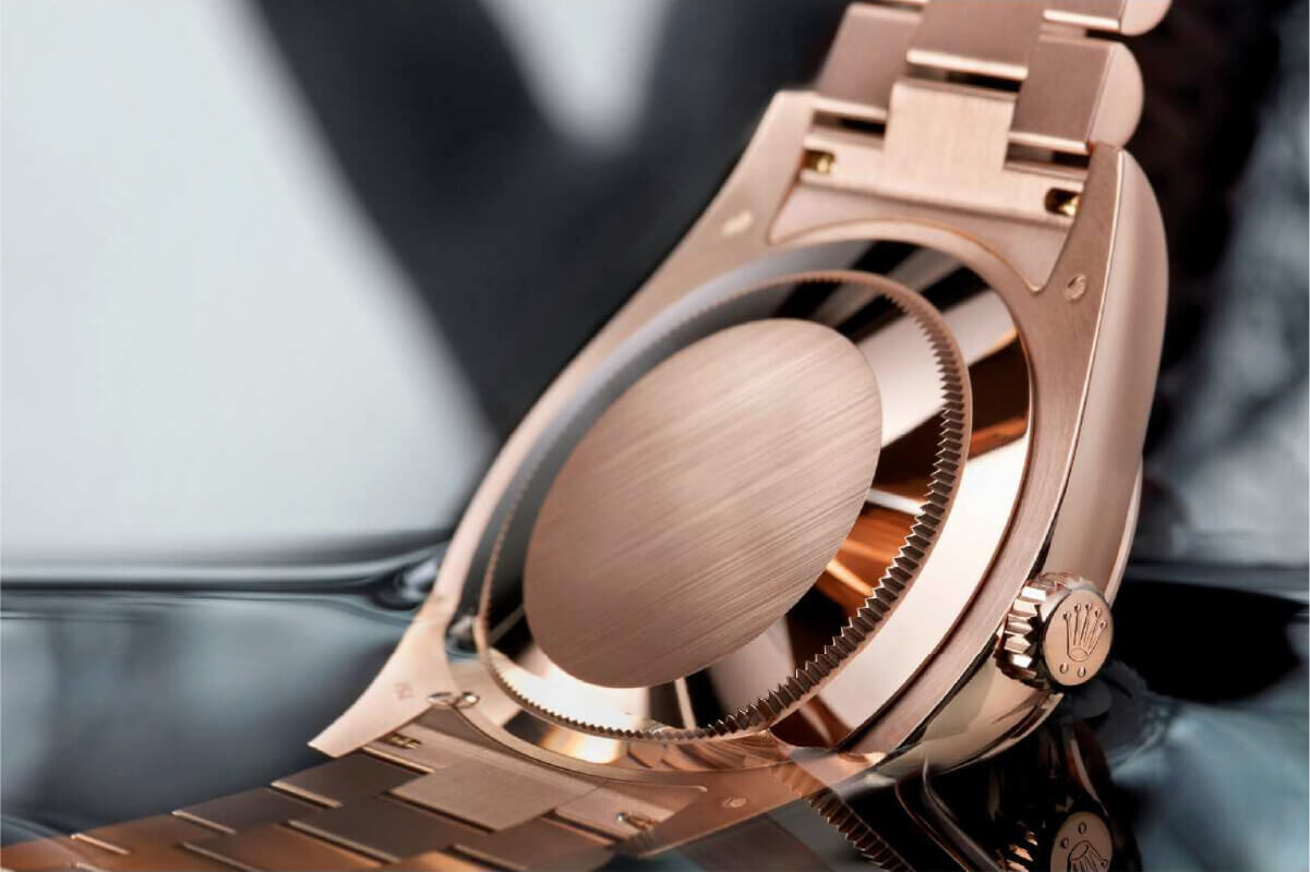 Pormenor Rolex caixa Oyster | © Rolex