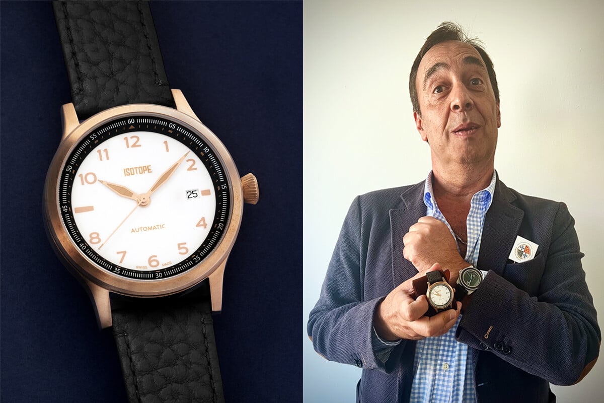 O leitor João Pontes Pereira com o seu Isotope Old Radium PT UK