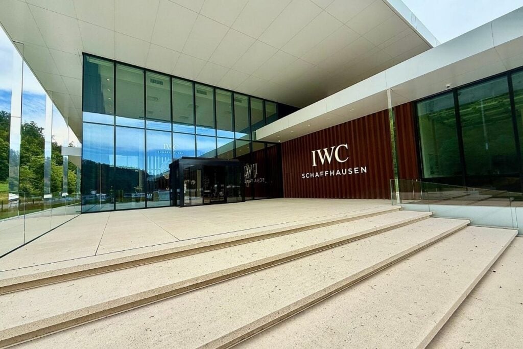 A nova manufatura da IWC em Schaffhausen foi inaugurada em 2018 por ocasião dos 150 anos da marca suíça
