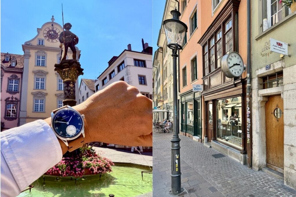 Um IWC Portugieser adequa-se perfeitamente ao charme burguês de Schaffhausen | Fotos: Miguel Seabra/Espiral do Tempo