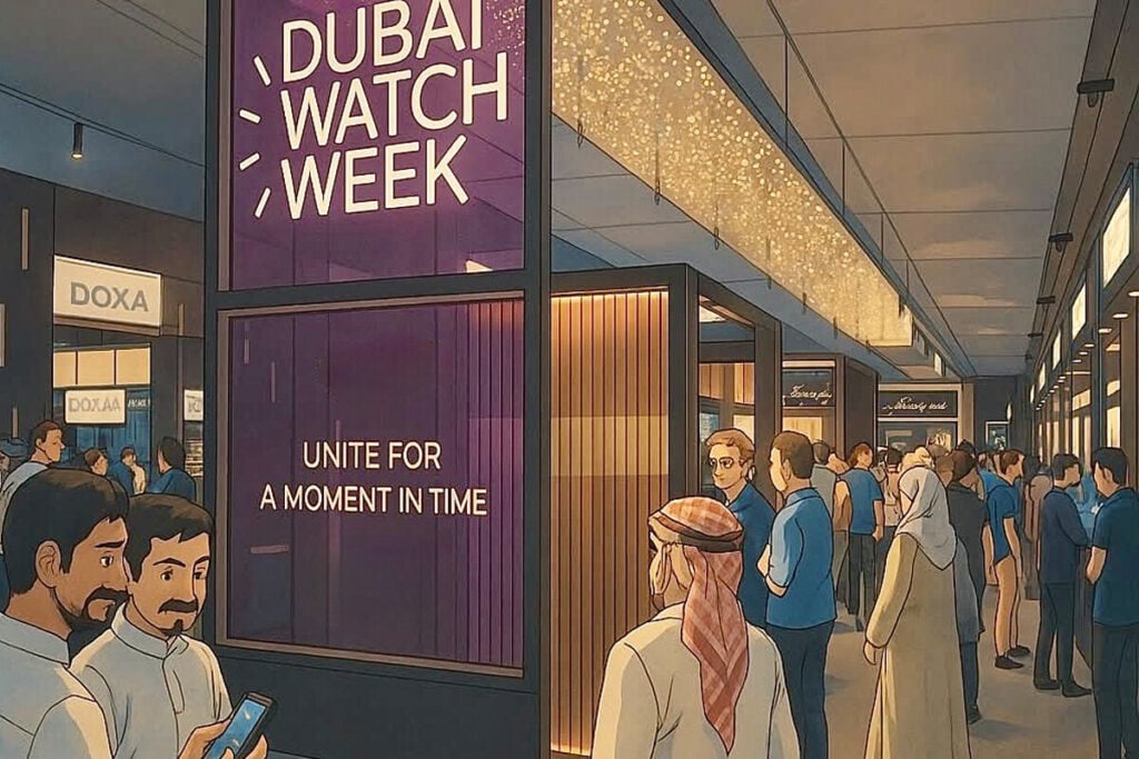 A Dubai Watch Week está sobretudo voltada para a alta-relojoaria independente e para a cultura relojoeira | Imagem: Dubai Watch Week