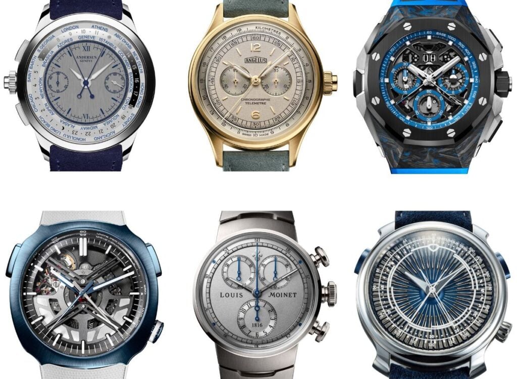 Seis relógios finalistas do Grand Prix d'Horlogerie de Geneve 2025: Categoria Chronograph