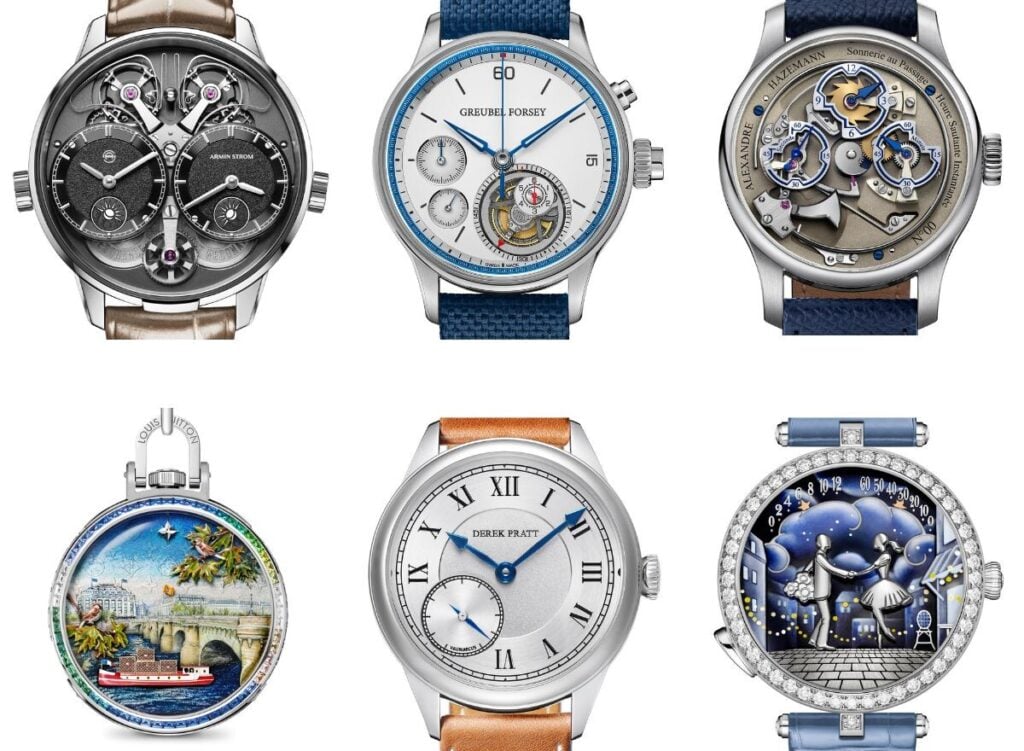 Seis relógios finalistas do Grand Prix d'Horlogerie de Geneve 2025: Categoria Mechanical Exception