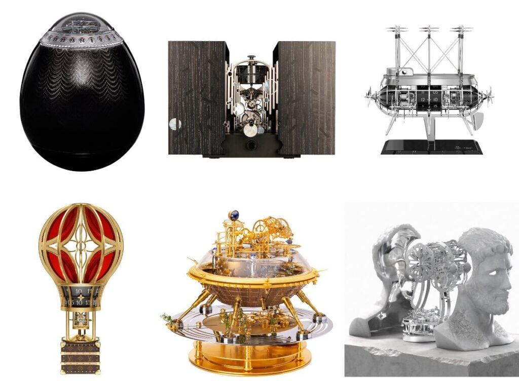 Seis relógios finalistas do Grand Prix d'Horlogerie de Geneve 2025: Categoria Mechanical Clock