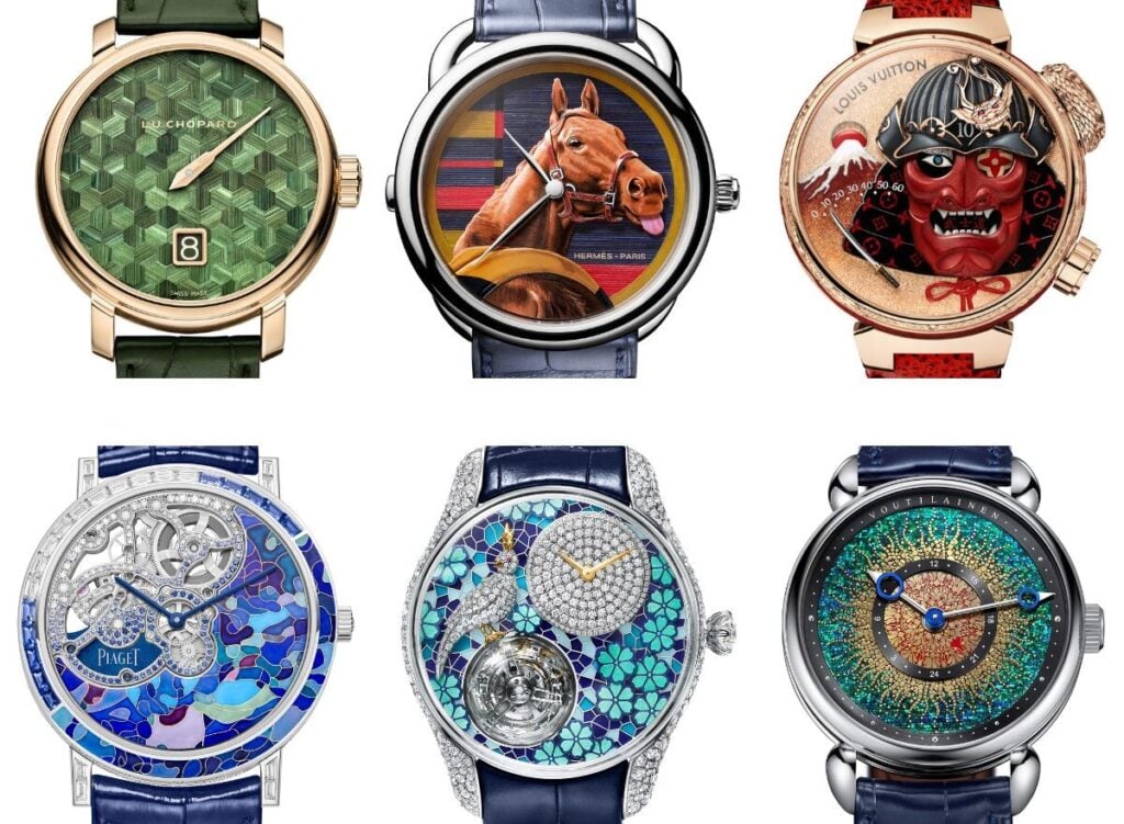 Seis relógios finalistas do Grand Prix d'Horlogerie de Geneve 2025: Categoria Metiers d'Art