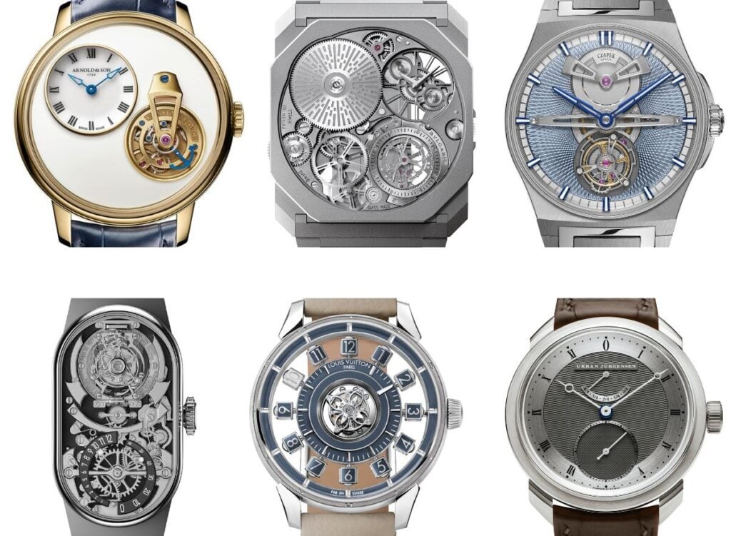 Seis relógios finalistas do Grand Prix d'Horlogerie de Geneve 2025: Categoria Tourbillon