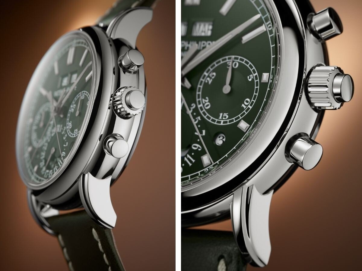 Patek-Philippe Ref.5204G-001: detalhe da lateral da caixa