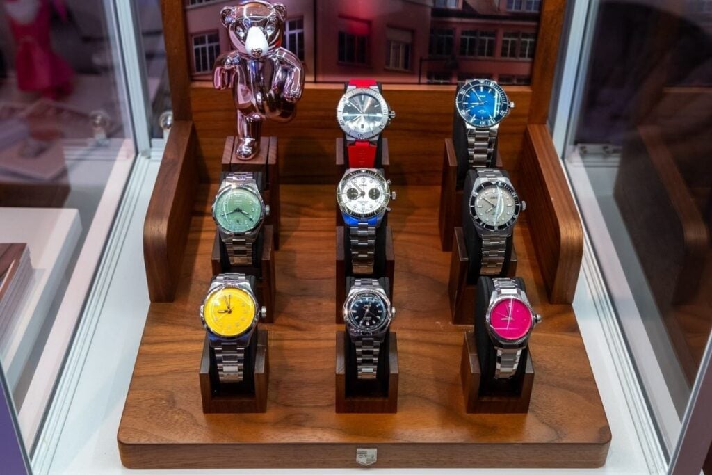 exposição de relógios Oris no After Time by Milano Watch Week