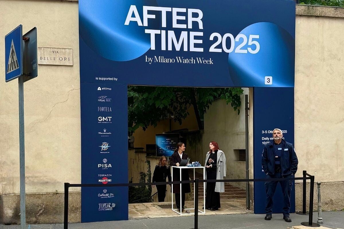 entrada para a feira After Time by Milano Watch Week | Foto: Miguel Seabra/Espiral do Tempo