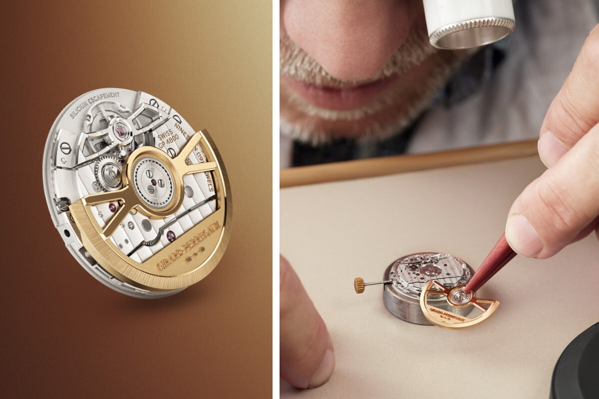 Novo Calibre GP4800 de corda automática da Girard-Perregaux