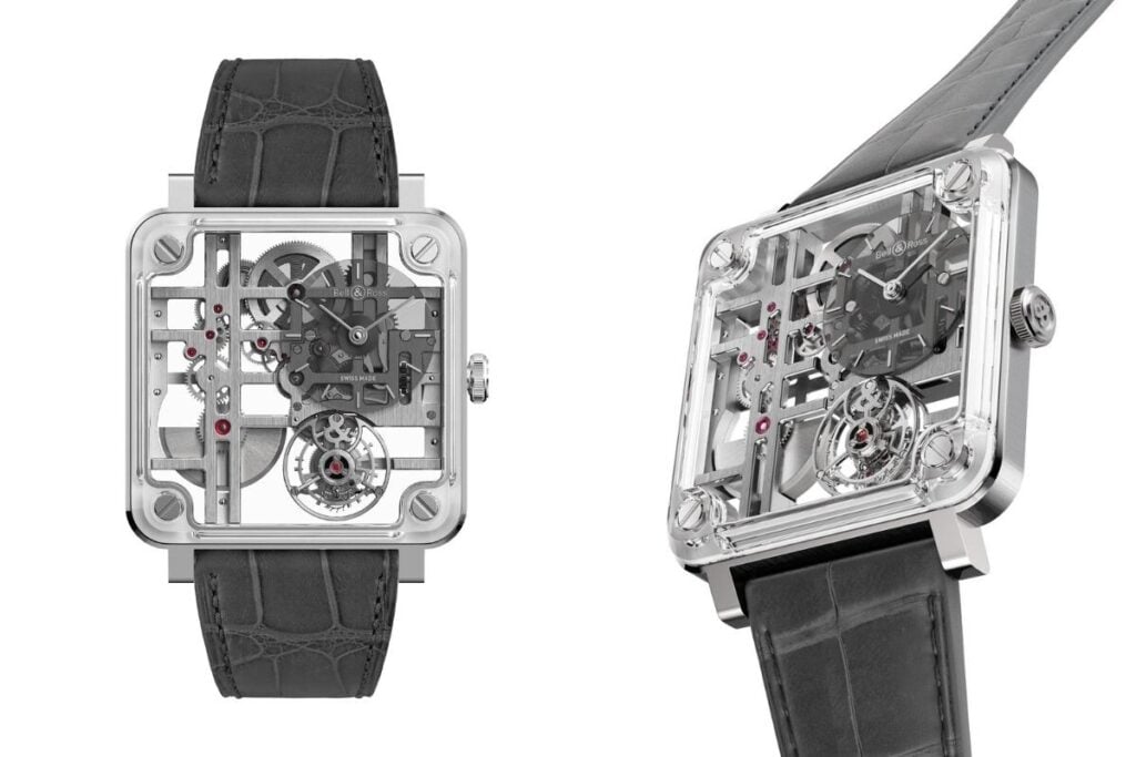 Novidade na Dubai Watch Week: alta-relojoaria conceptual da Bell & Ross no BX-3 Tourbillon Micro-Rotor | Foto: Miguel Seabra