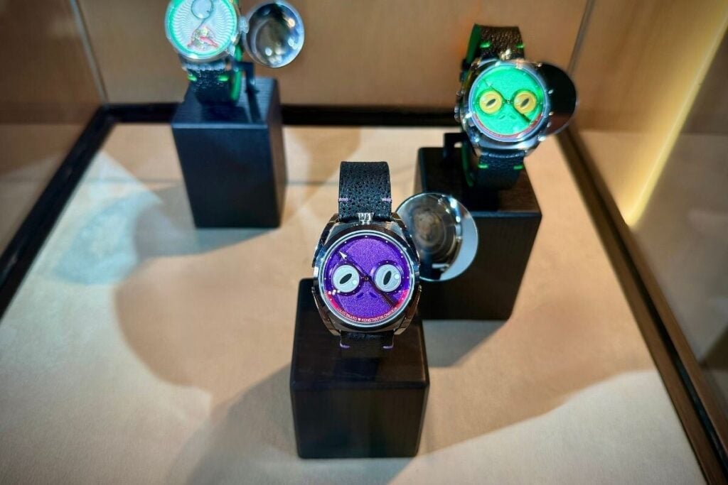 edição limitada Louis Erard x Konstantin Chaykin Unfrogettable | Foto: Miguel Seabra/espiral do Tempo