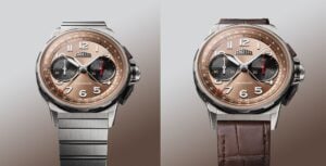 Angelus Chronodate Titanium Moka Limited Edition