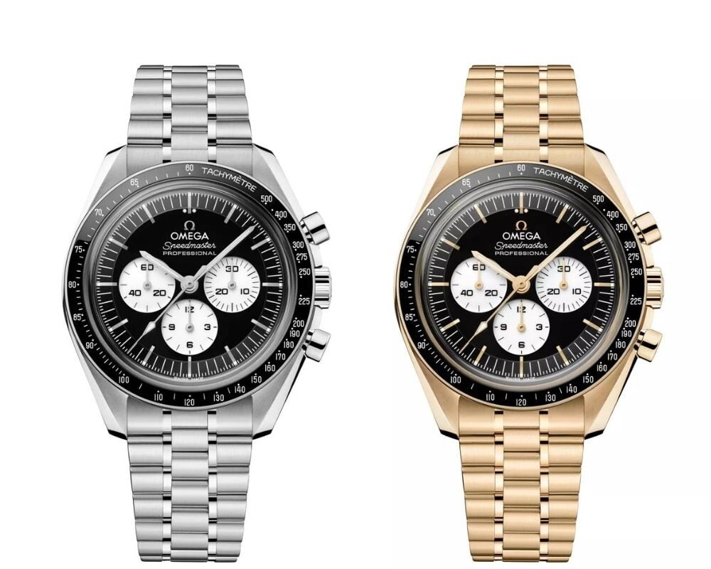 OMEGA Speedmaster Moonwatch in Black and White