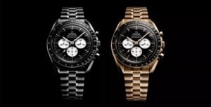 OMEGA Speedmaster Moonwatch in Black and White
