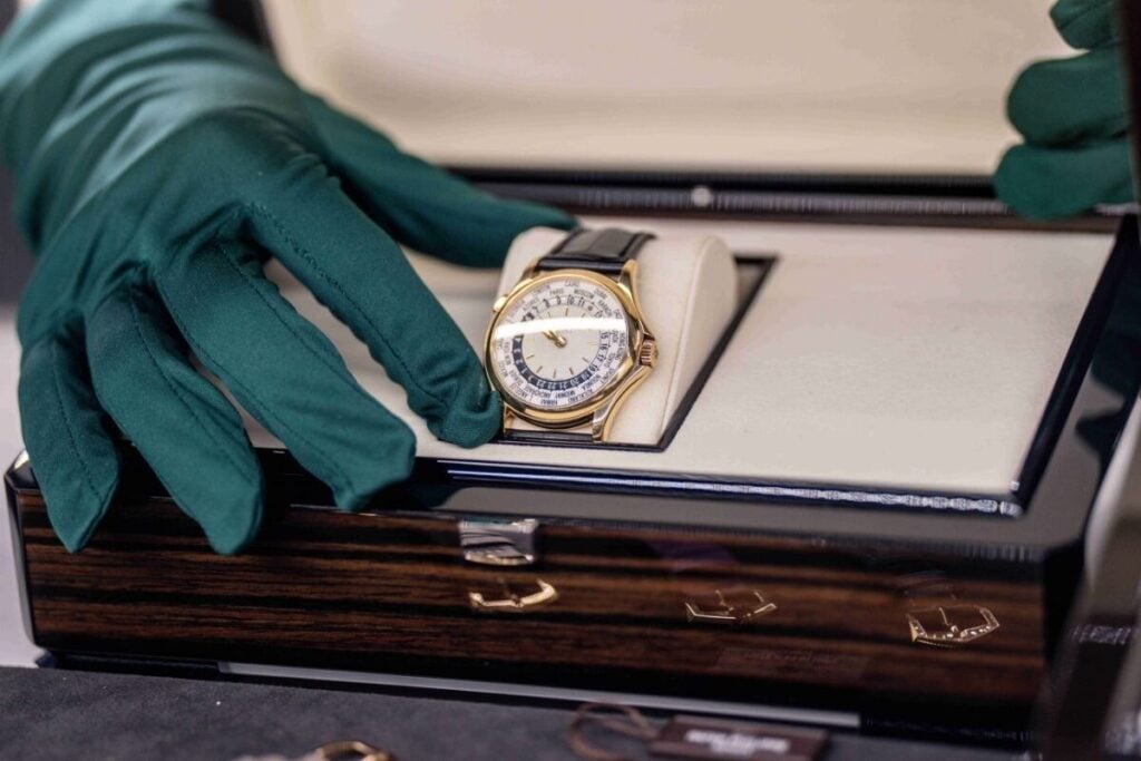 Patek Philippe em desdtaque na secção VO'Vintage da Vicenzaoro | Foto: Vicenzaoro