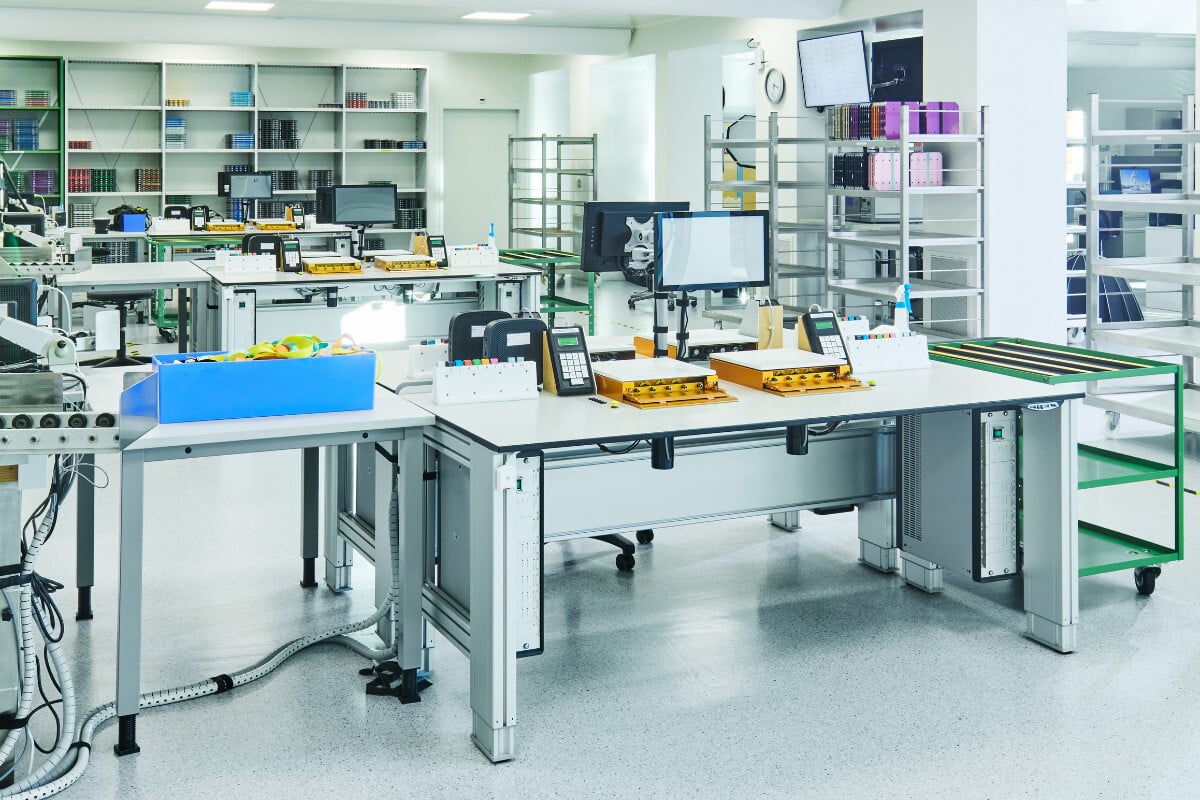 Sala de testes nos laboratórios do COSC | Foto: COSC