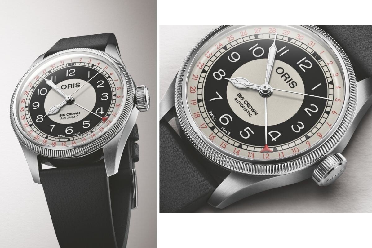 Oris Big Crown Pointer Date Bullseye