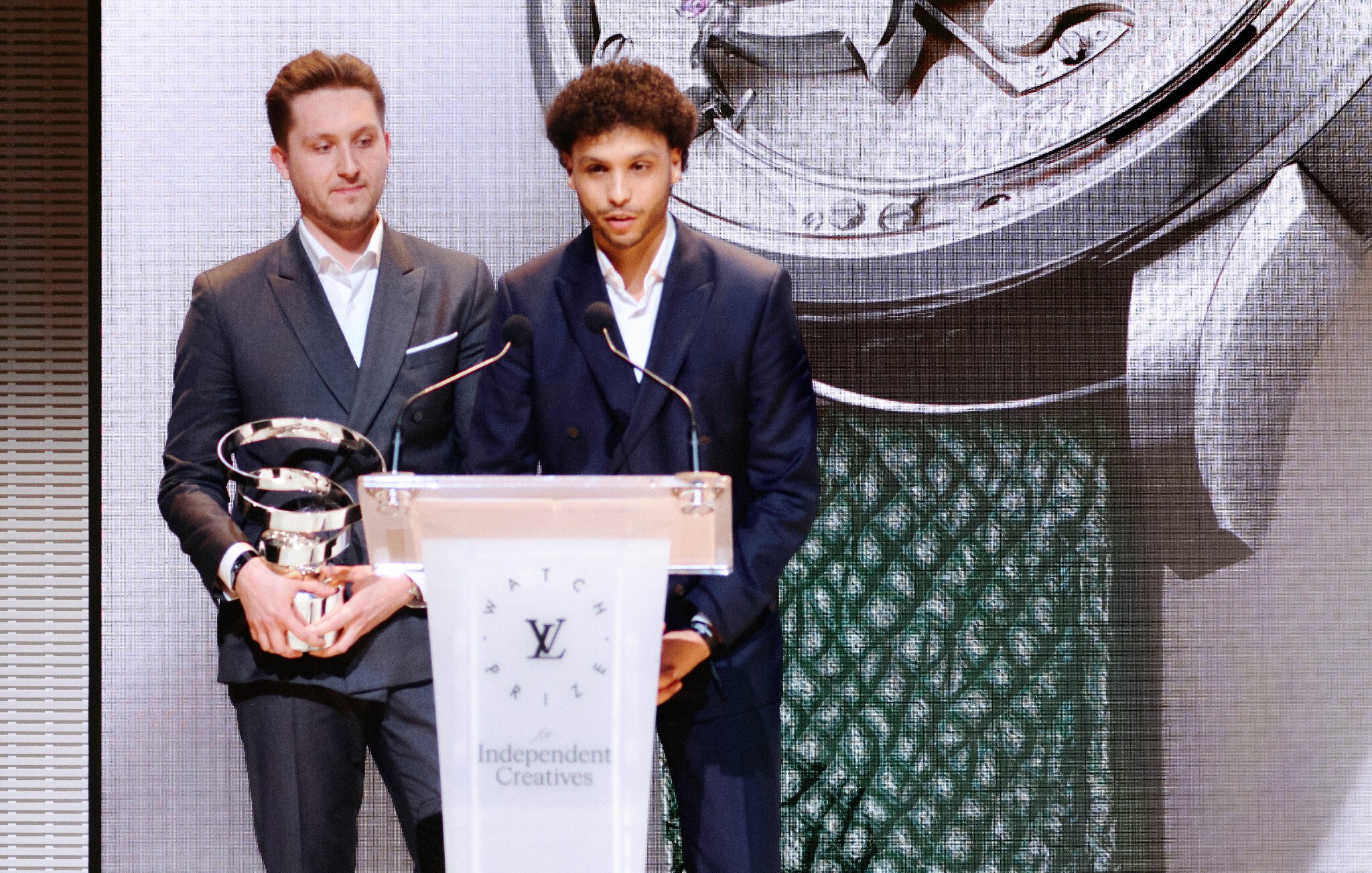 O discurso vitorioso de Alexandre Hazemann e Victor Monnin | Foto: LVWP